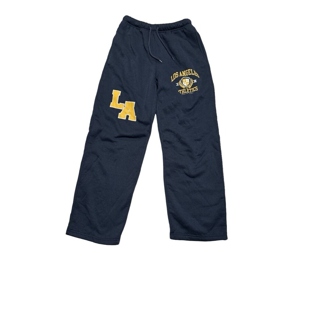 Los Angeles Athletics Navy Blue‎ Comfy Sweatpants Women’s Size Small